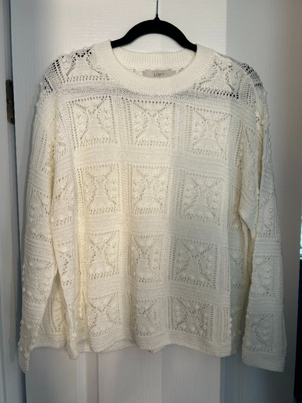 Off white summer sweater